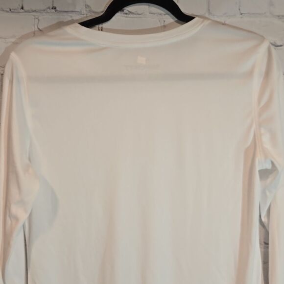 Hanes sport white long sleeve top size L - Picture 6 of 7